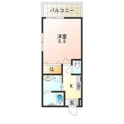 フジパレス中加賀屋Ⅰ番館の物件間取画像